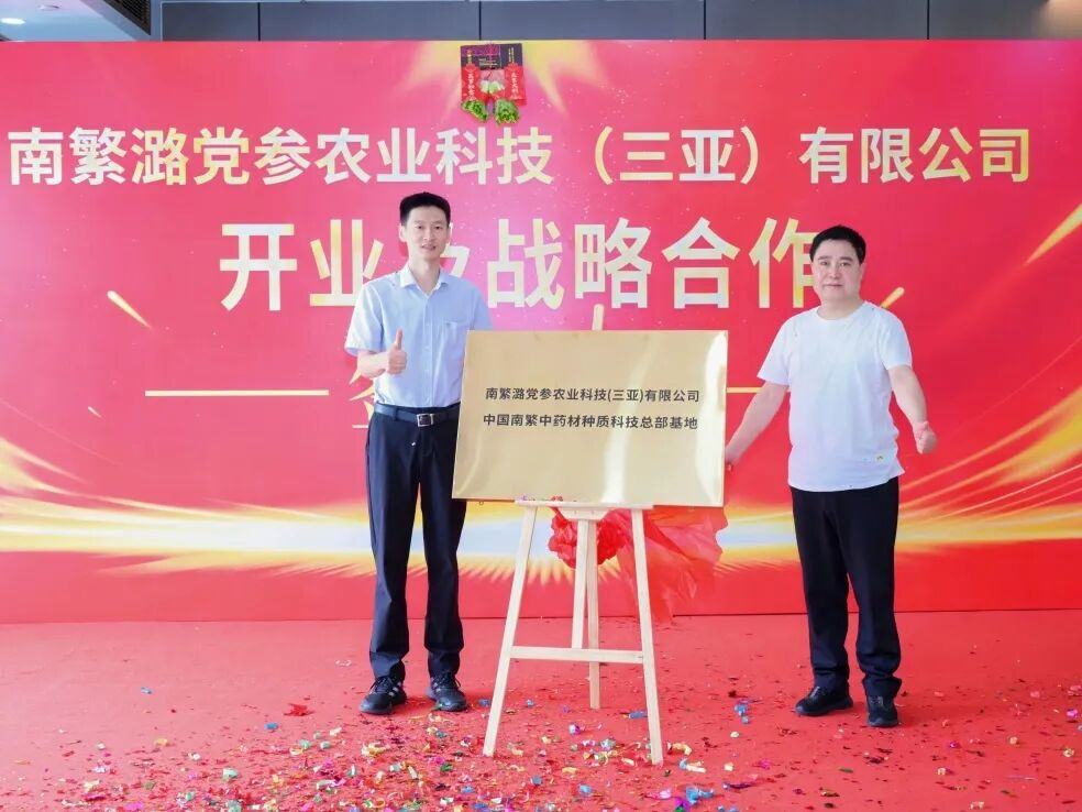 瓊晉攜手深耕道地藥材 推動南繁潞黨參產(chǎn)業(yè)落地